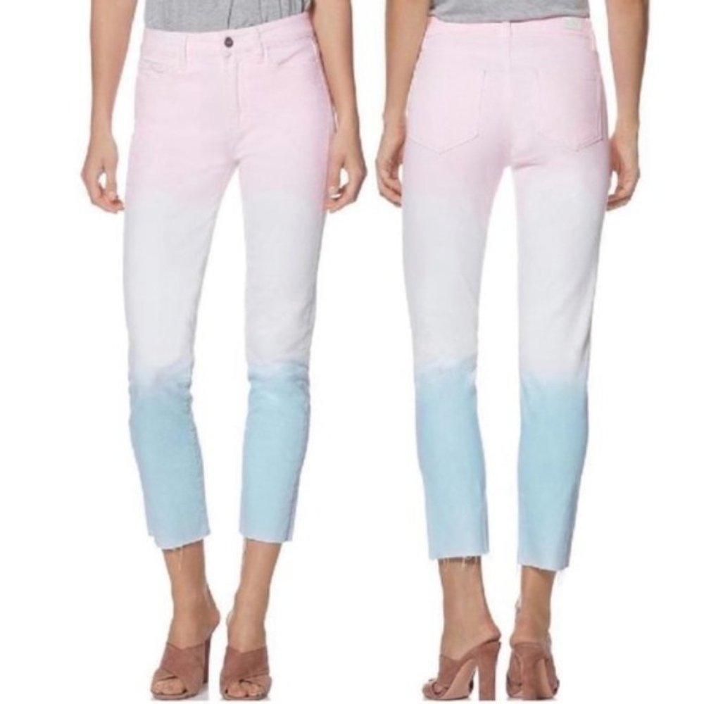 Paige Hoxton Pastel High Rise Jeans Size 27 NWT - Picture 2 of 3